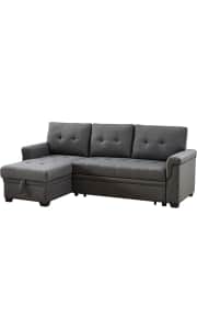 Lilola Home Lucca Reversible Sleeper Sofa. That's at least $243 under what other stores charge.