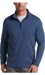 Michael Strahan Men's Modern Fit 1/4 Zip Pullover. It's the best price we've seen for a men's pullover &ndash; you'd pay around twice this for a basic one elsewhere.