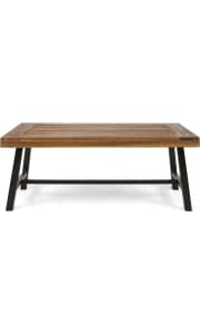Christopher Knight Home Carlisle Outdoor Acacia Wood Coffee Table. It's a savings of $42 off list.