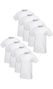 Fruit of the Loom Men's Premium Tag-Free Cotton Undershirts 8-Pack. This is about the same price you'd pay for a 6-pack elsewhere.