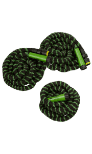 As Seen on TV Black Bullet Pocket Hoses. Choose a single 25-foot hose for $12, or two 50-foot hoses for $25. You'd pay at least $20 for a similar 25-foot hose at Amazon.