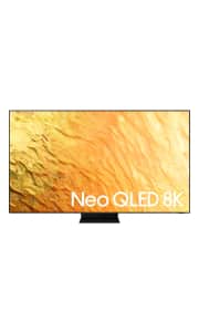 Samsung Neo QLED 8K TVs. Samsung just keeps sweetening the deals. Save on three of the largest size TVs with prices starting at $1,999.99 ($600 below starting prices from our mention in March). Plus, 2022 models get a free MX-T70 Sound Tower ($699 val...
