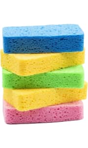 Temede Large Cellulose Sponge 5-Pack. Check Subscribe & Save and clip the on-page coupon to get this price.