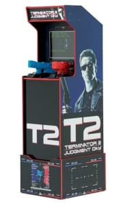 Arcade1UP Terminator 2: Judgement Day T2 Arcade Game. It's the lowest price we could find by $200.