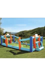 Little Tikes Inflatable Backyard Soccer & Basketball Court Bouncer. You'll pay $30 more at other stores.