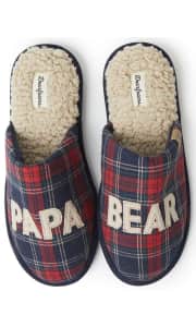 Dearfoams Men's Papa Bear Slippers (M only). Use coupon "20OFF" to get these cheap slippers in size Medium only.