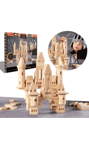 FAO Schwarz Medieval Knights and Princesses Wooden Castle Building Blocks. Choose in-store pickup to get this discount &ndash; it's $9 less than you'd pay elsewhere.