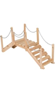 Shine Company 3-Ft. Cedar Garden Bridge. That's the best deal we could find by $4.