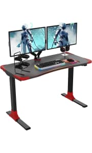 Flexispot Electric Adjustable Gaming Desk. It's $170 less than you would pay direct from Flexispot when you clip the 50% off coupon on the product page.