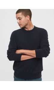 Gap Men's Mainstay Sweater (size S & M). Coupon code "FRIEND" stacks with an existing discount for a total savings of around $43.