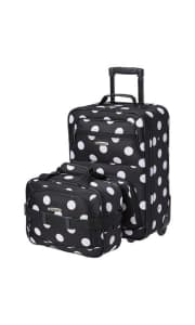 Rockland 2-Piece Softside Upright Luggage Set. That's a low by at least $17.