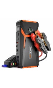 Tacklife 800A Peak 18,000mAh Car Jump Starter. That's the best deal we could find by $20.