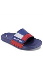 Nautica Flip Flops & Slides. Apply code "NREWARD010" to save an extra 10%.