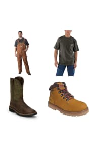 Outdoor Apparel at Tractor Supply Co.. Save on Justin Boots, Carhartt workwear, Columbia tees, Wolverine boots, Liberty bib overalls, and much more.