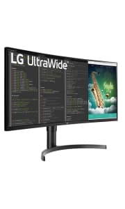 Open-Box LG 35" Ultrawide 1440p HDR 100Hz Curved FreeSync LED Monitor. You'd pay $450 for a factory sealed unit at Costco.