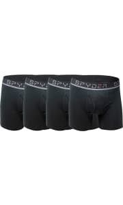 Spyder Men's Boxer Brief w/ Fly Front 4-Pack. That's the lowest price we could find by $5.