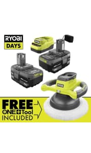 Ryobi 18V ONE+ 2-Battery Starter Pack. Not only is that a savings of $101, but you also get a free tool worth up to $99. (Many of these cost over $100 on eBay.)