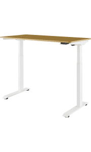 Insignia Electronic Adjustable Standing Desk. It's $145 off today and $30 less than we saw it in January.