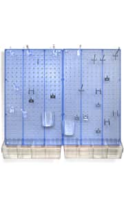 Azar Displays 70-Pc. Pegboard Wall Organizer Kit. It's the best price we could find by at least $3.