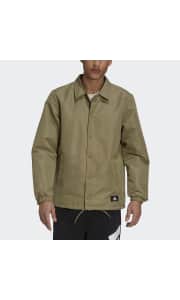 adidas Men's Future Icons Coach Jacket (M only). Get this deal via coupon codes "ADIDAS40OFF" and "FASHIONSAVE25". It's an incredible price for an adidas (non-track) jacket.