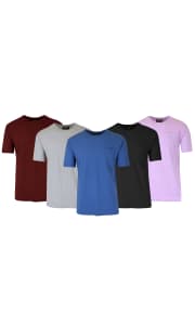 Men's 100% Cotton T-Shirt w/ Pocket 5-Pack. That's a savings of $16.