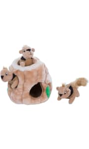 Outward Hound Hide-a-Squirrel Squeaky Puzzle Plush Dog Toy. That's the lowest price we could find by $8.