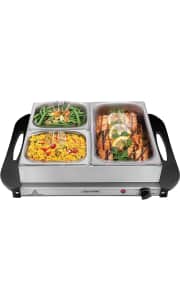 Chefman Electric Buffet Server + Warming Tray. Grab a nice 25% drop on this today.
