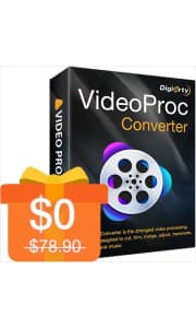VideoProc Converter V4.8 for PC & Mac. It's $26 elsewhere.
