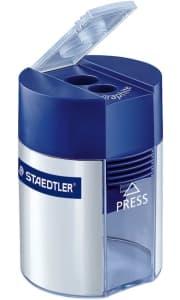 Staedtler Double Hole Pencil Sharpener. That's a savings of $22.