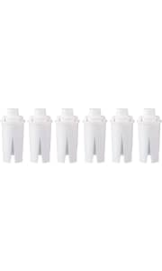 Amazon Basics Replacement Water Filter 6-Pack. That is a $2 drop from out mention earlier this year, and $8 less than you'd pay for Brita brand filters.