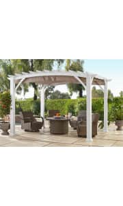 Member's Mark 10x12-Foot Covered Galvanized Steel Pergola. It's $650 off and the lowest price we could find.