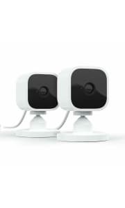 Blink Mini 1080p Compact Indoor Plug-in Smart Security Camera 2-Pack. It's $35 off for Prime members and at the best price we've ever seen, even beating out deals from Black Friday.