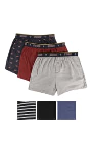 Izod Men's Surprise Boxers 3-Pack. Priced at just $2 each, that's $1.75 less per pair than you'd pay for similar Izod boxers elsewhere.