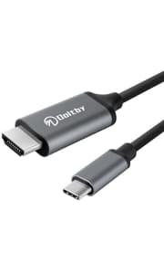 Doitby 6-Foot USB-C to HDMI Cable. Take half off with coupon code "WI8SXFLI".