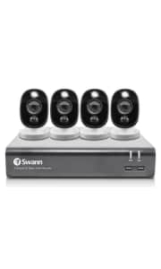 Swann Wired 8-Channel 4-Camera Security System. That's $10 under our last mention and $80 under list price today.