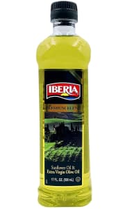 Iberia Extra Virgin Olive Oil & Sunflower Oil 17-oz. Bottle. It's generally listed at a buck more.