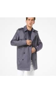 Michael Kors Men's Denim-Weave Trench Coat. KorsVIP members save an extra 25% with coupon code "LDW25", for a total of $339 off the list price.