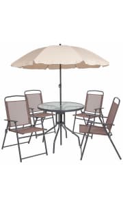 Flash Furniture Nantucket 6-Piece Patio Garden Set. It's $8 under our mention from a week ago and tied as the lowest price we've seen. It's the best price we could find today by $53.