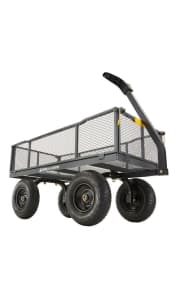 Gorilla Carts 6-cu. ft. Steel Yard Cart. It's the lowest price we could find by $71.
