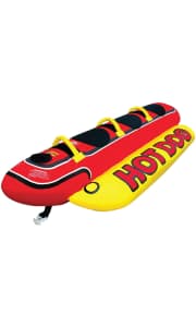 Airhead Hot Dog 3-Person Towable Tube. You'd pay at least $100 more elsewhere, with most sellers charging $300.