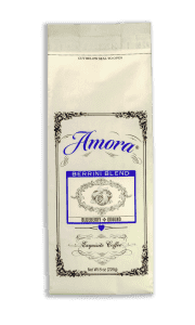 Amora Coffee Blueberry Coffee. Apply coupon code "FREEBLUE" to get a free bag of Amora Coffee Blueberry Coffee with your purchase (a $14.95 savings).