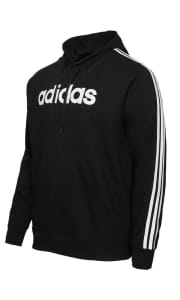 adidas Men's Essential 3-Stripe Logo Hoodie. Apply coupon code "DN525-1299" to get this deal. That's $42 off list and the best price we could find. It's also a very strong price for an adidas hoodie in general.
