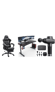 Newegg More than Computers Sale. Newegg is great for computers, yes, but did you know they also have office chairs, gaming desks, and massage guns? Even better, several of them are currently discounted up to 70%.