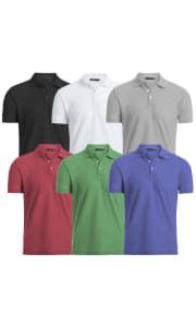 Men's Polo Shirt 3-Pack. That's $2 under a similar 3-pack we found. Use coupon code "DNEWS1797522" to get this deal.