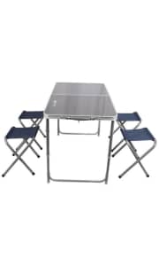 Ozark Trail Portable Table Set. You'd pay $65 for a similar camping table set at Amazon.
