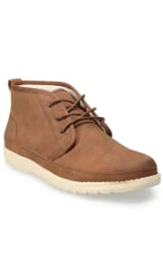 Sonoma Goods For Life Men's Ryann Chukka Boots. They drop to this super low price via coupon "20OFF".