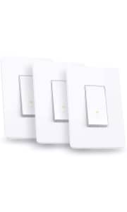TP-Link Kasa Smart WiFi Switch 3-Pack. Clip the coupon on the product page to get this deal. That is the lowest price we could find by $6, and an especially good deal since most retailers charge $15 or more for just one.