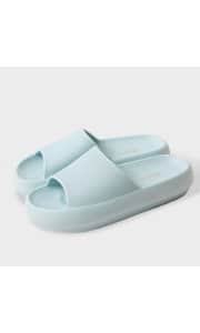 32 Degrees Women's Cushion Slides. That is a savings of $21 on these very en vogue slides. Plus, coupon code "NEWS24" bags free shipping on orders of $24 or more, an additional savings of $6.