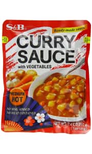 S&B 7.4-oz. Curry Sauce with Vegetables 10-Pack. That's a savings of a buck.