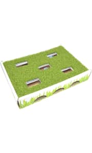 Petstages Grass Patch Hunting Box / Cat Scratcher Toy. That's $6 less than the historical average.